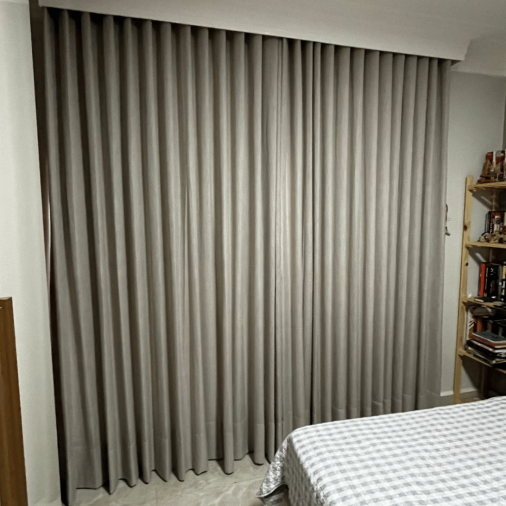 Cortinas de black out 100% e linho sintético 3